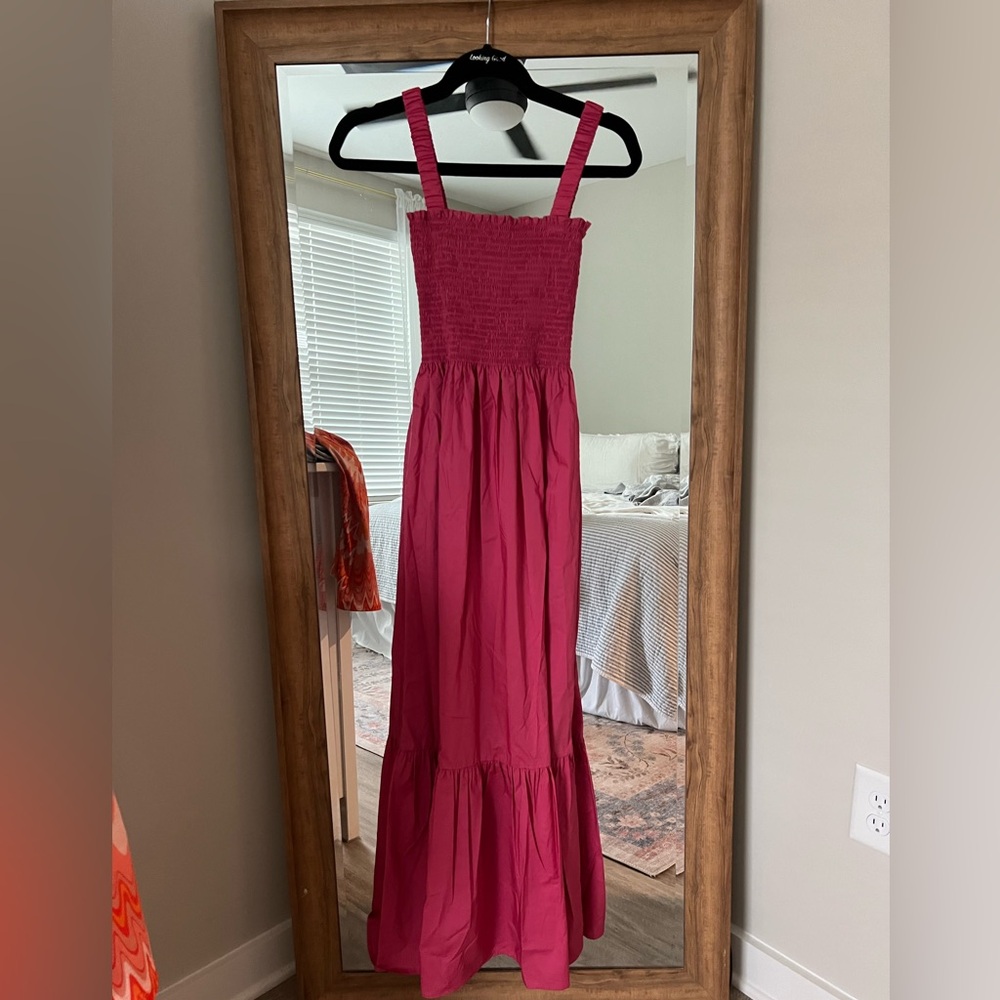 Hill House Pink Maxi Dress